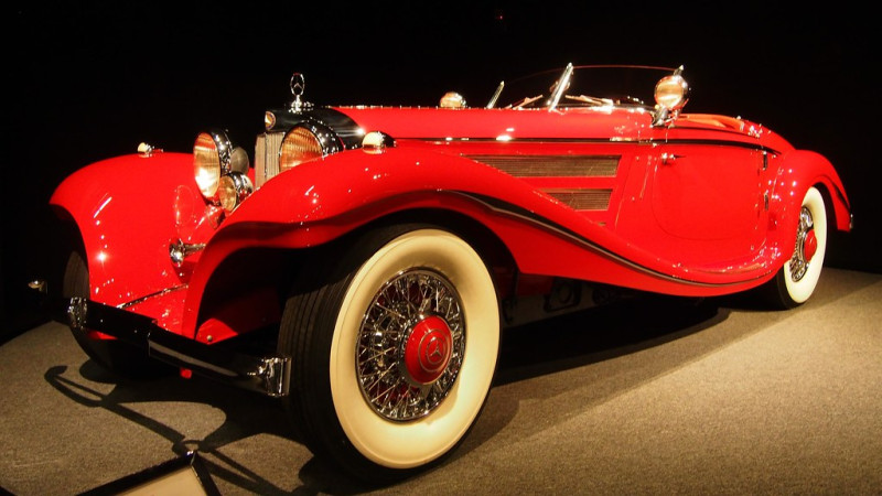 mercedes benz 540K spezial roadster 1937