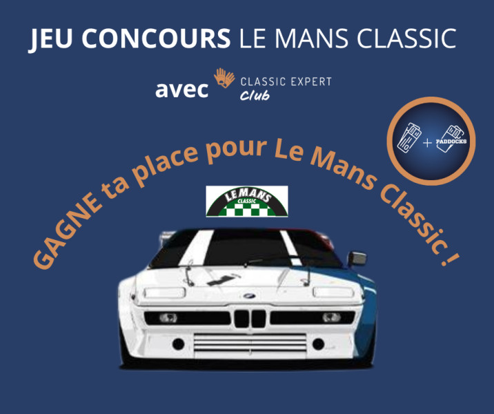 jeu concours le mans classic 2025